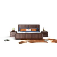 意式風(fēng)范系列家具：大床HA-102