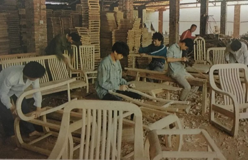 90年代初期的家具廠