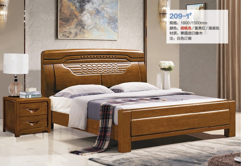 俊豐家具:橡木床209-1#