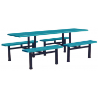萬(wàn)昌家具：八人位條凳餐桌W-38#