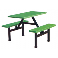 萬(wàn)昌家具：四人位條凳餐桌W-37#