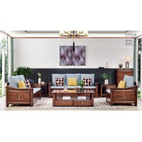 木郎輕奢家具：沙發(fā)6835# 1+2+3 薄墊