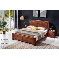 世華中式家具：大床9002#