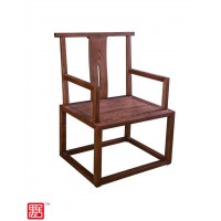 禺舍禪意新中式民宿家具：312胡桃色白蠟?zāi)竟倜币? onmouseover=