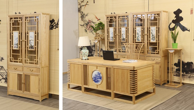新中式禪意北美白蠟木家具10