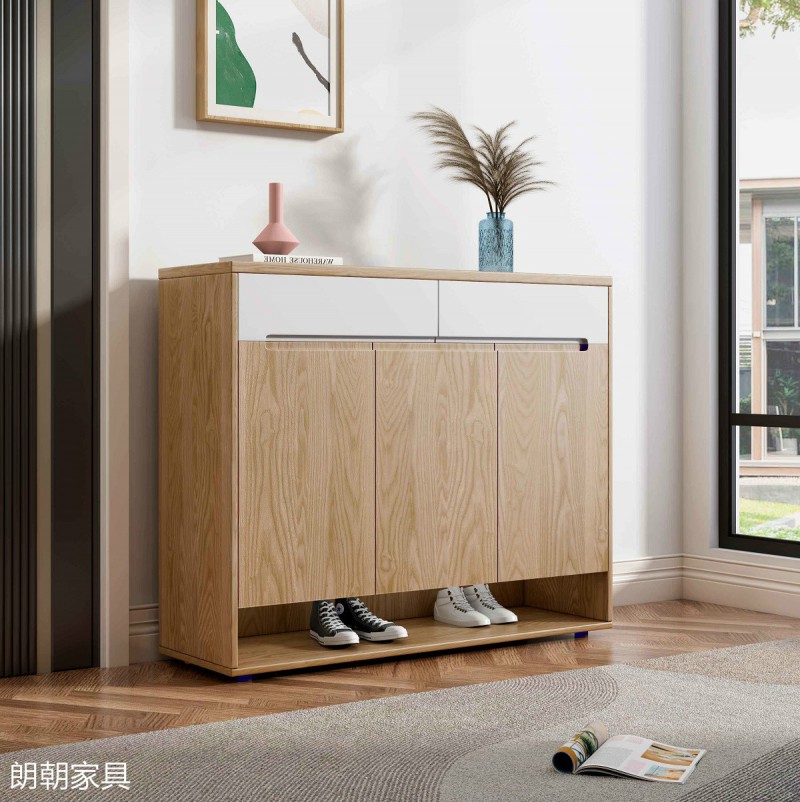 朗朝現代極簡白蠟木家具11