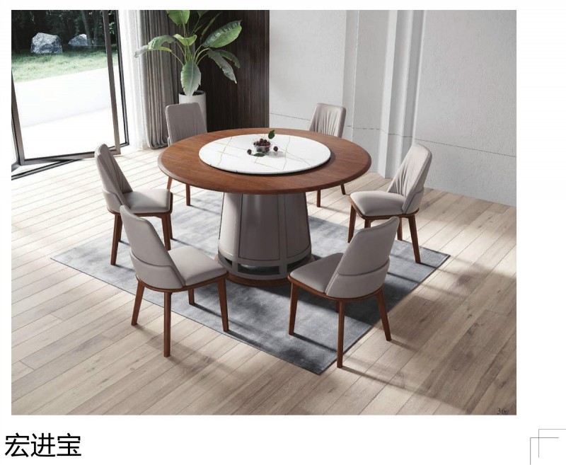宏進(jìn)寶現(xiàn)代輕奢櫻桃木家具18