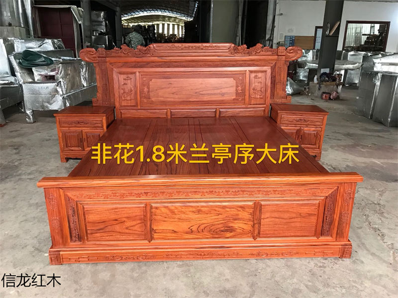 江西贛州南康非洲花梨紅木家具26