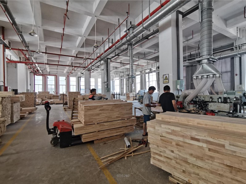 益志青少年兒童橡木套房家具工廠實拍16