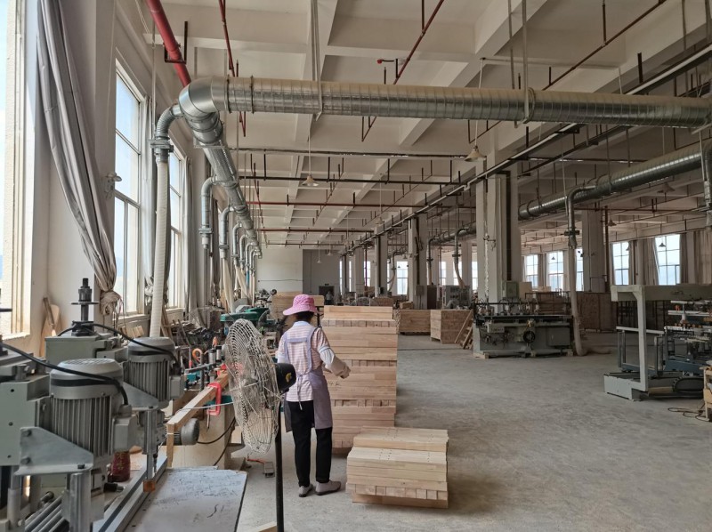 益志青少年兒童橡木套房家具工廠實拍19