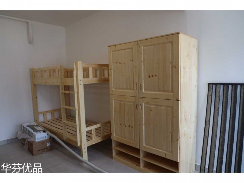 學(xué)校、部隊(duì)、科研實(shí)驗(yàn)室實(shí)木家具、課桌、宿舍上下雙層床工程定制24