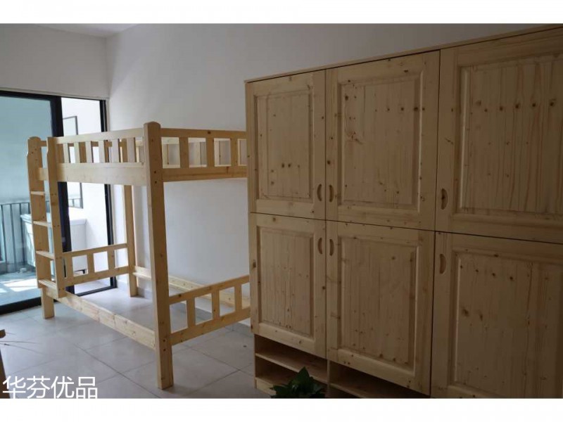 學(xué)校、部隊(duì)、科研實(shí)驗(yàn)室實(shí)木家具、課桌、宿舍上下雙層床工程定制27