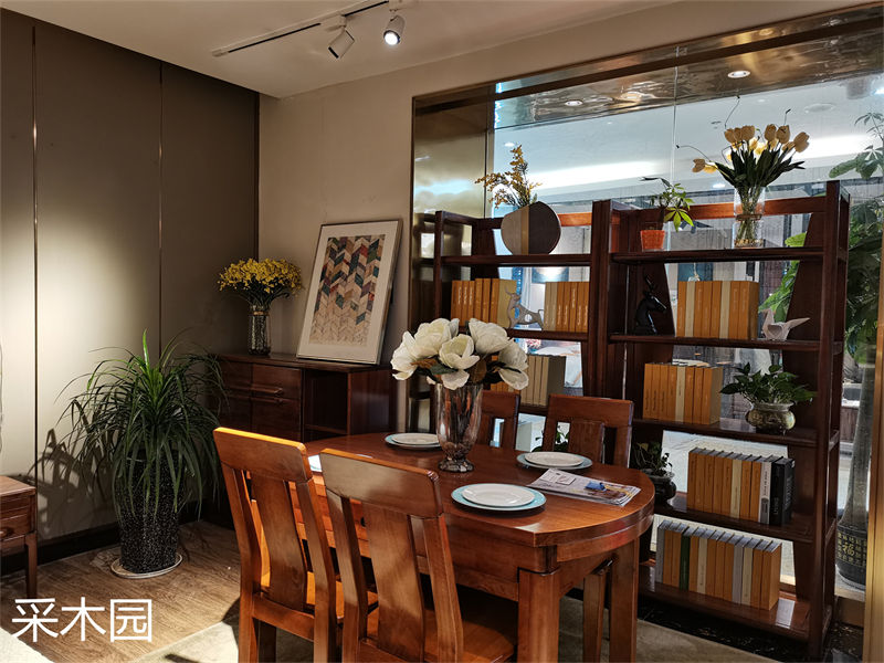 采木園·誰最美 新德式金絲檀木家具展廳實拍8