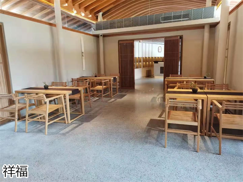 祥福竹家具辦公空間、茶空間、康養民宿、音樂館、大劇院茶藝館，書畫、國學、插花桌椅工程定制廠家
