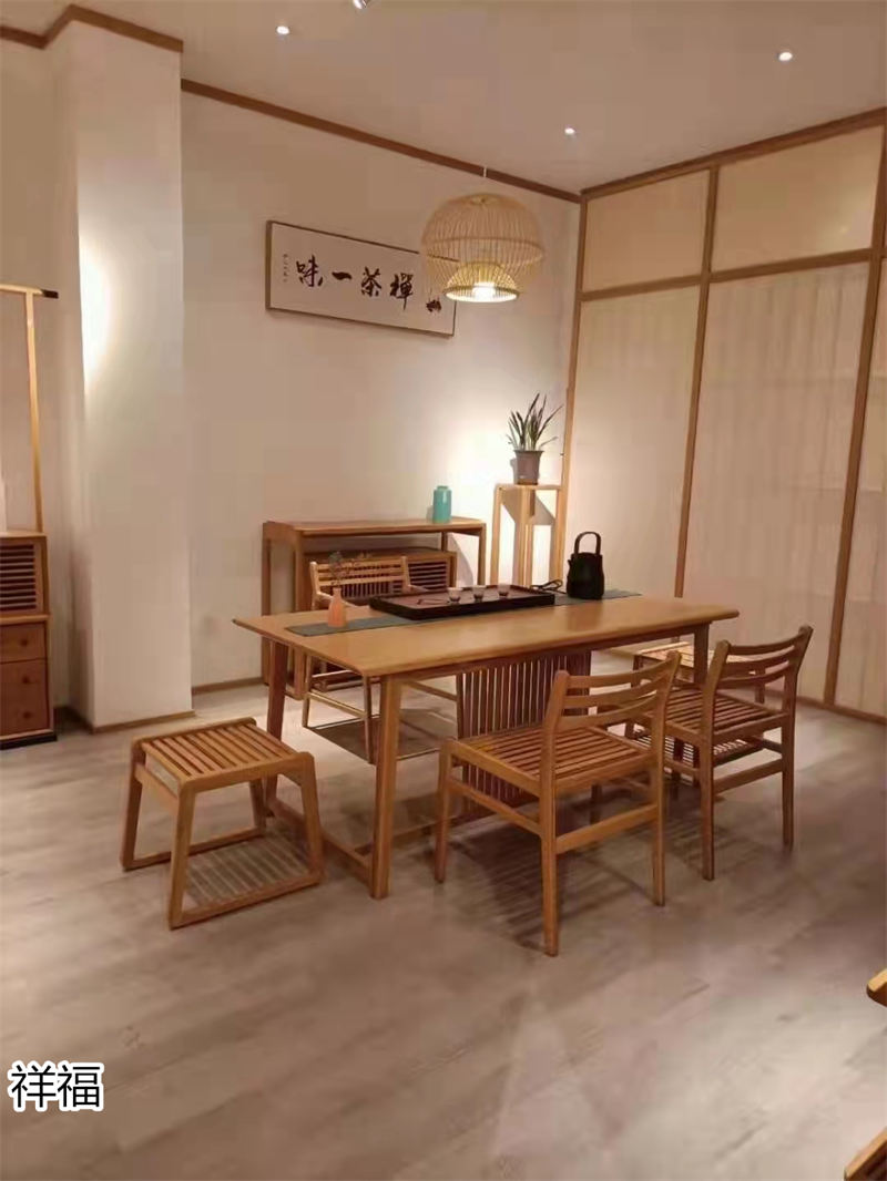 祥福竹家具辦公空間、茶空間、康養民宿、音樂館、大劇院茶藝館，書畫、國學、插花桌椅工程定制廠家