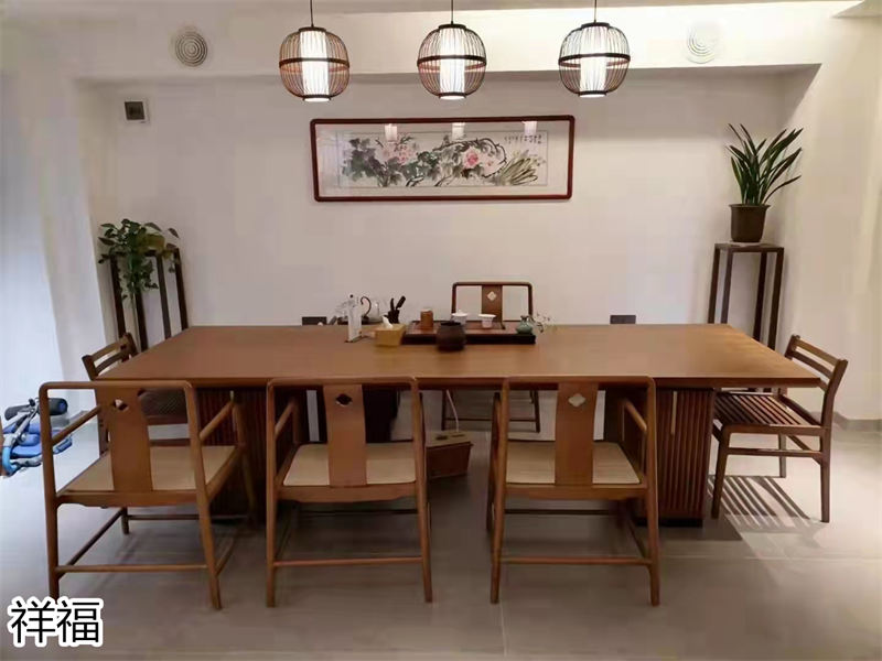 祥福竹家具辦公空間、茶空間、康養民宿、音樂館、大劇院茶藝館，書畫、國學、插花桌椅工程定制廠家