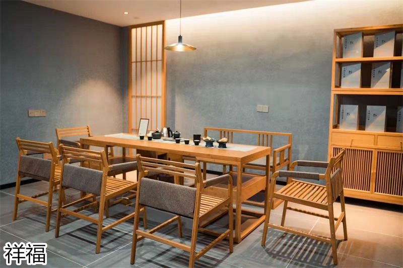 祥福竹家具辦公空間、茶空間、康養民宿、音樂館、大劇院茶藝館，書畫、國學、插花桌椅工程定制廠家