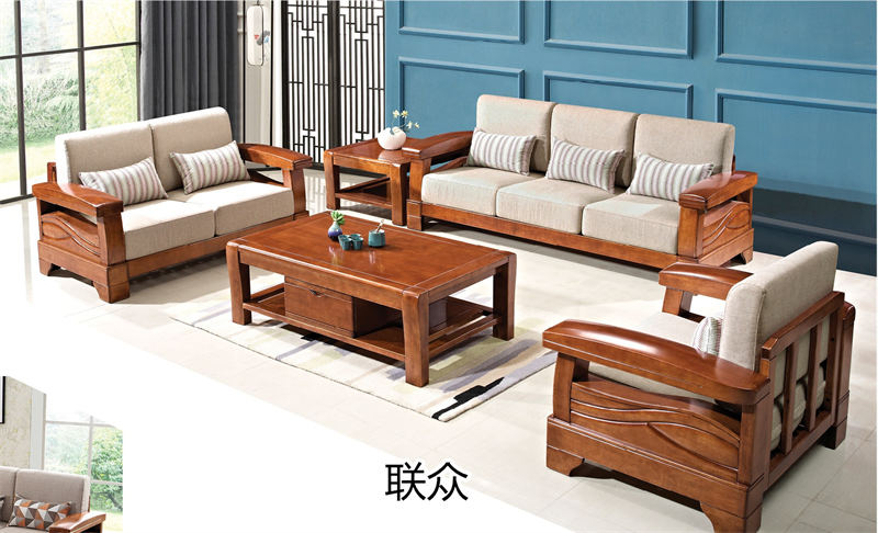 聯(lián)眾新中式風格實木家具