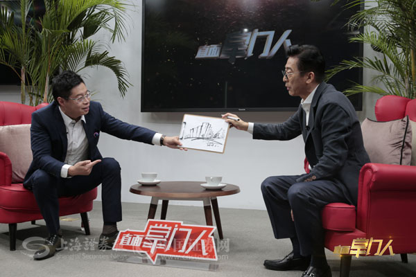 《直面掌門人》錄制現(xiàn)場