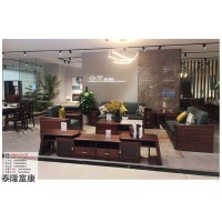 泰隆富康現(xiàn)代輕奢金絲木家具，南康烏金色金絲木套房家具廠家，大富康家具有限公司