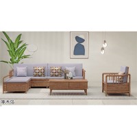 啄木鳥家具，南康白蠟木家具，江西梨木色白蠟木沙發、餐桌廠家，文意家具有限公司