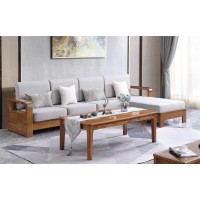 匯壹尊品烏金木家具：9903#轉(zhuǎn)角沙發(fā)（厚墊）