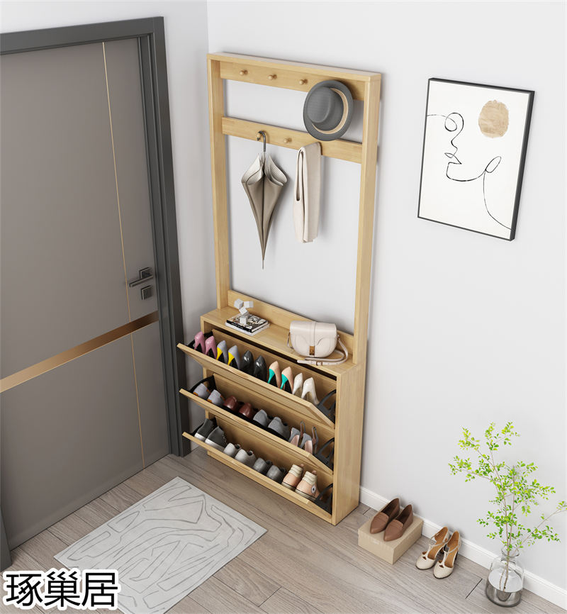 琢巢居 侘寂風(fēng)編藤實(shí)木家具