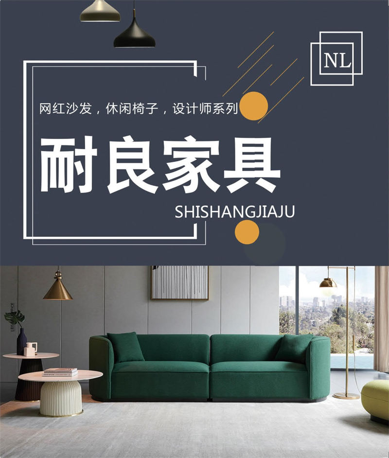 耐良家具 網紅沙發，休閑椅子，設計師系列家具
