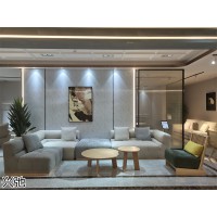 米洛提家具，南康意大利現(xiàn)代極簡家具，白蠟?zāi)镜卓?進(jìn)口松木框架軟體家具，興弛家居