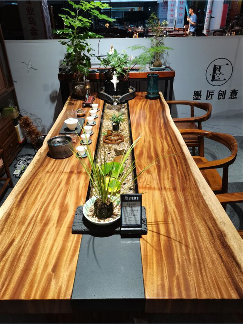 墨匠創(chuàng)意 人文景觀流水茶桌展廳實(shí)拍