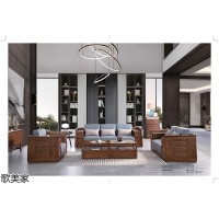 歌美家意式極簡家具，南康金絲胡桃木家具廠家，江西現(xiàn)代極簡胡桃木套房，港柏家具
