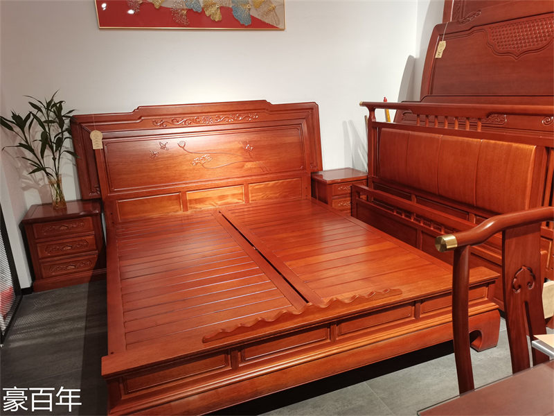 豪百年家具·企隆 東南亞紅檀/印尼花梨木家具展廳實(shí)拍