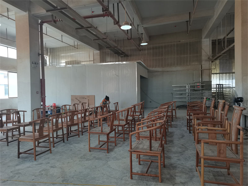 悅?cè)f邦家具工廠實拍