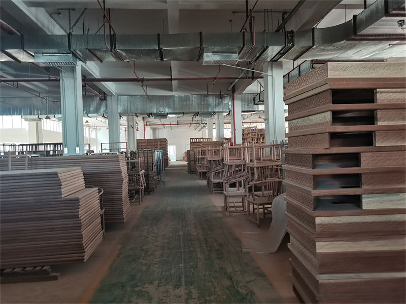 悅?cè)f邦家具工廠實拍