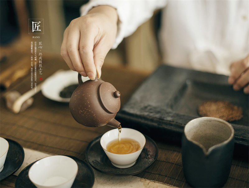 悅?cè)f邦新中式仿古茶臺