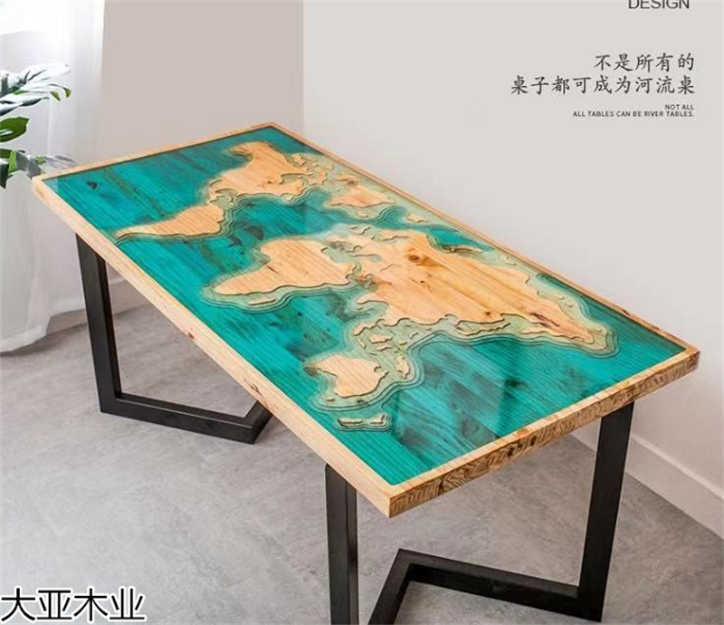 設計師藝術創(chuàng)意實木樹脂家具
