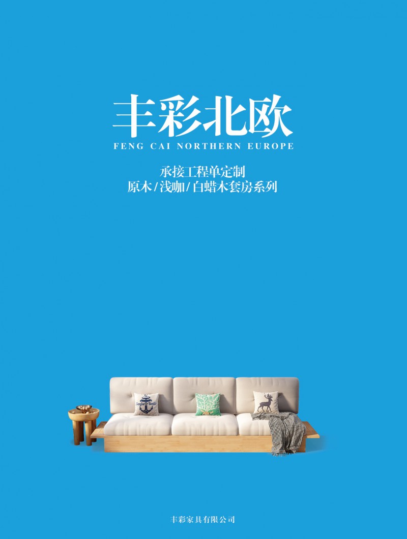 豐彩北歐白蠟木家具