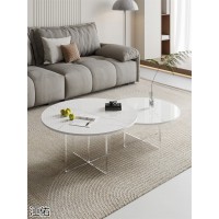 網(wǎng)紅設(shè)計(jì)師創(chuàng)意家具,南康亞克力家具,奶油風(fēng)茶幾、妝臺、超晶石餐桌,江西江佑家具廠家