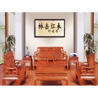 南康紅木家具，緬甸花梨木、刺猬紫檀木、紫光檀木家具，江西林岳紅木家具生產廠家