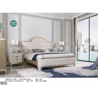 域弘家具，南康美式輕奢家具，香檳金輕奢實木家具，江西美式輕奢套房生產(chǎn)廠家